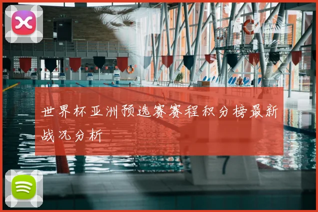 世界杯亚洲预选赛赛程积分榜最新战况分析